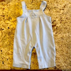 Kissy Kissy overall Bunnie Blue for a baby boy